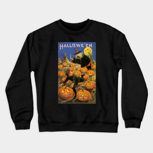Halloween witch Crewneck Sweatshirt by AtomicMadhouse